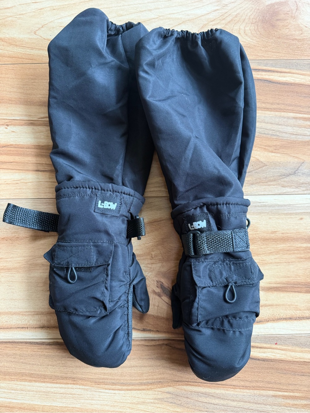 L-bow Bungee Pocket Mitten M (4-7)